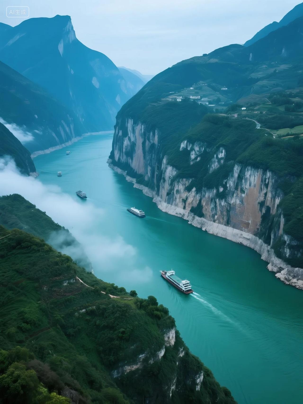 长江三峡旅游风景摄影高清图