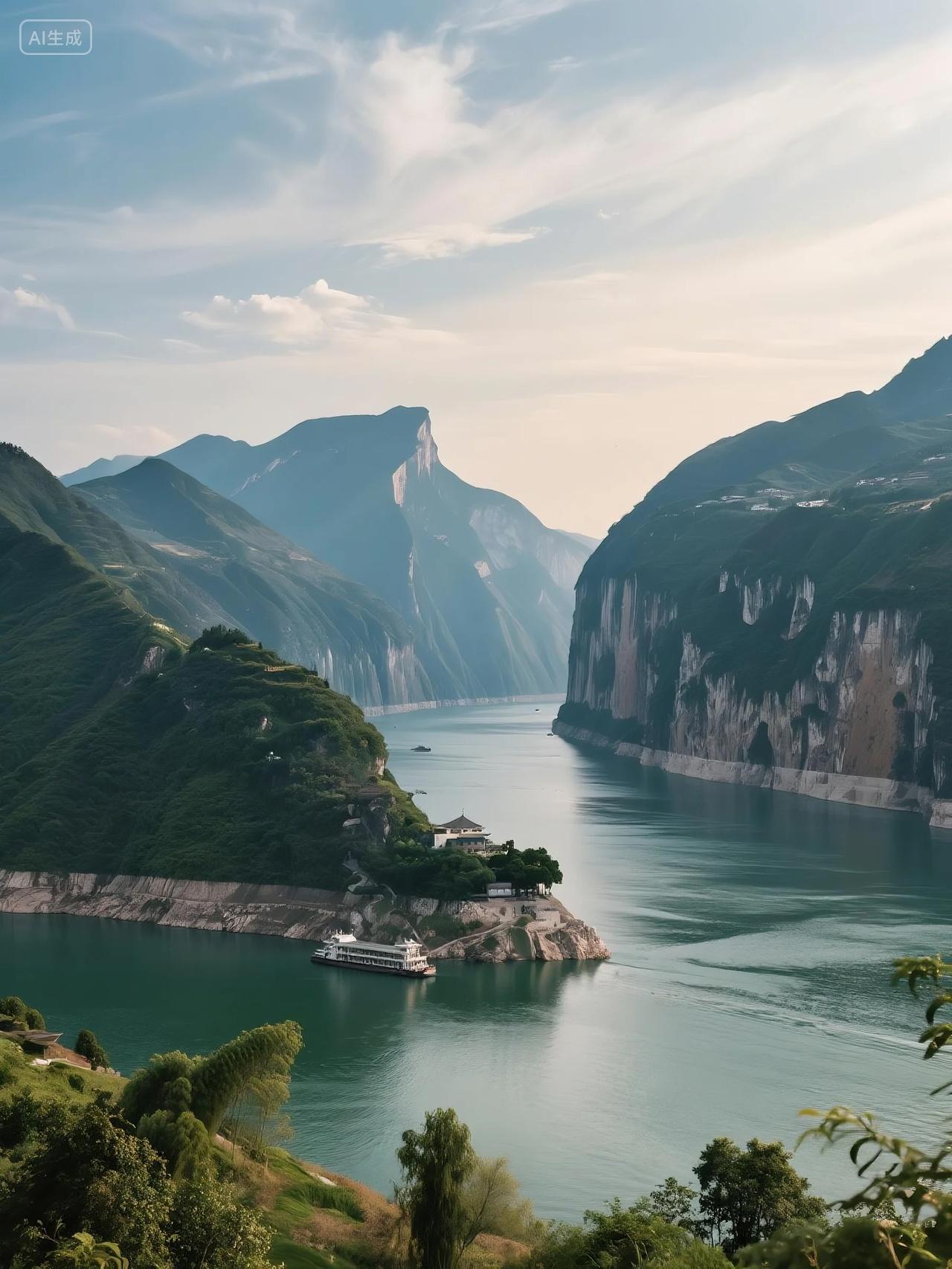 长江风景三峡旅游风光图片摄影