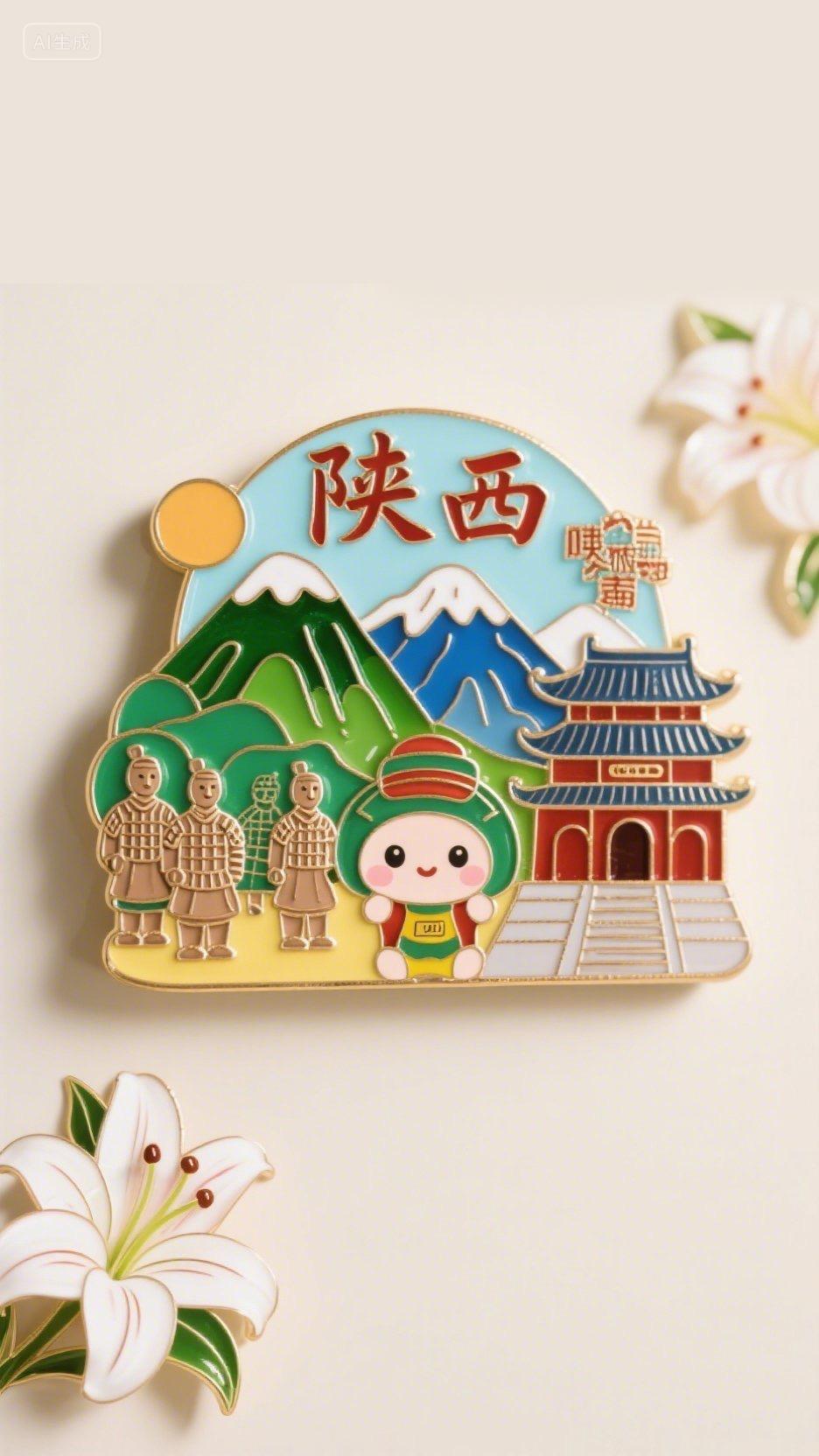 陕西冰箱贴珐琅材质