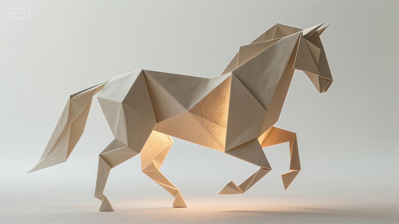 创意折纸十二生肖-马