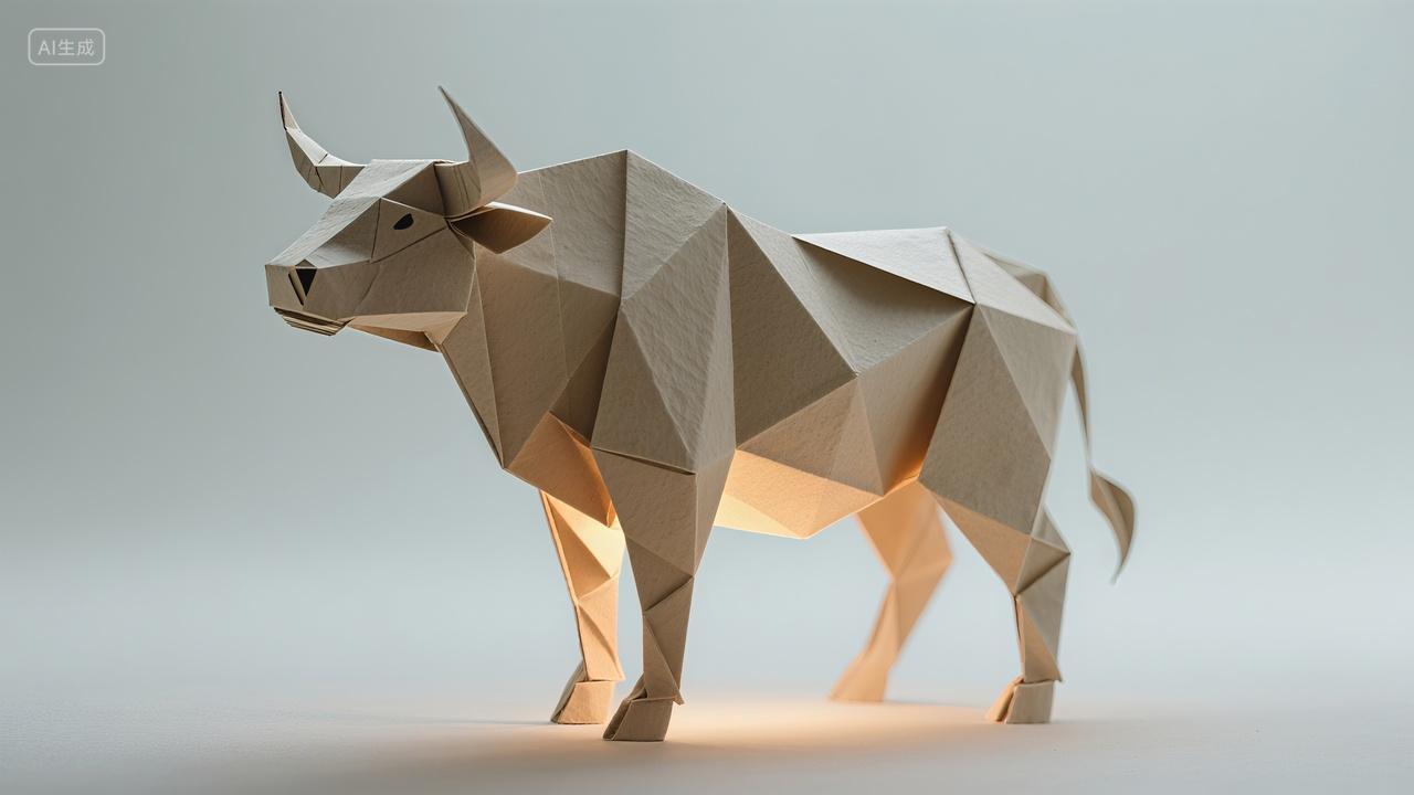 创意折纸十二生肖-牛