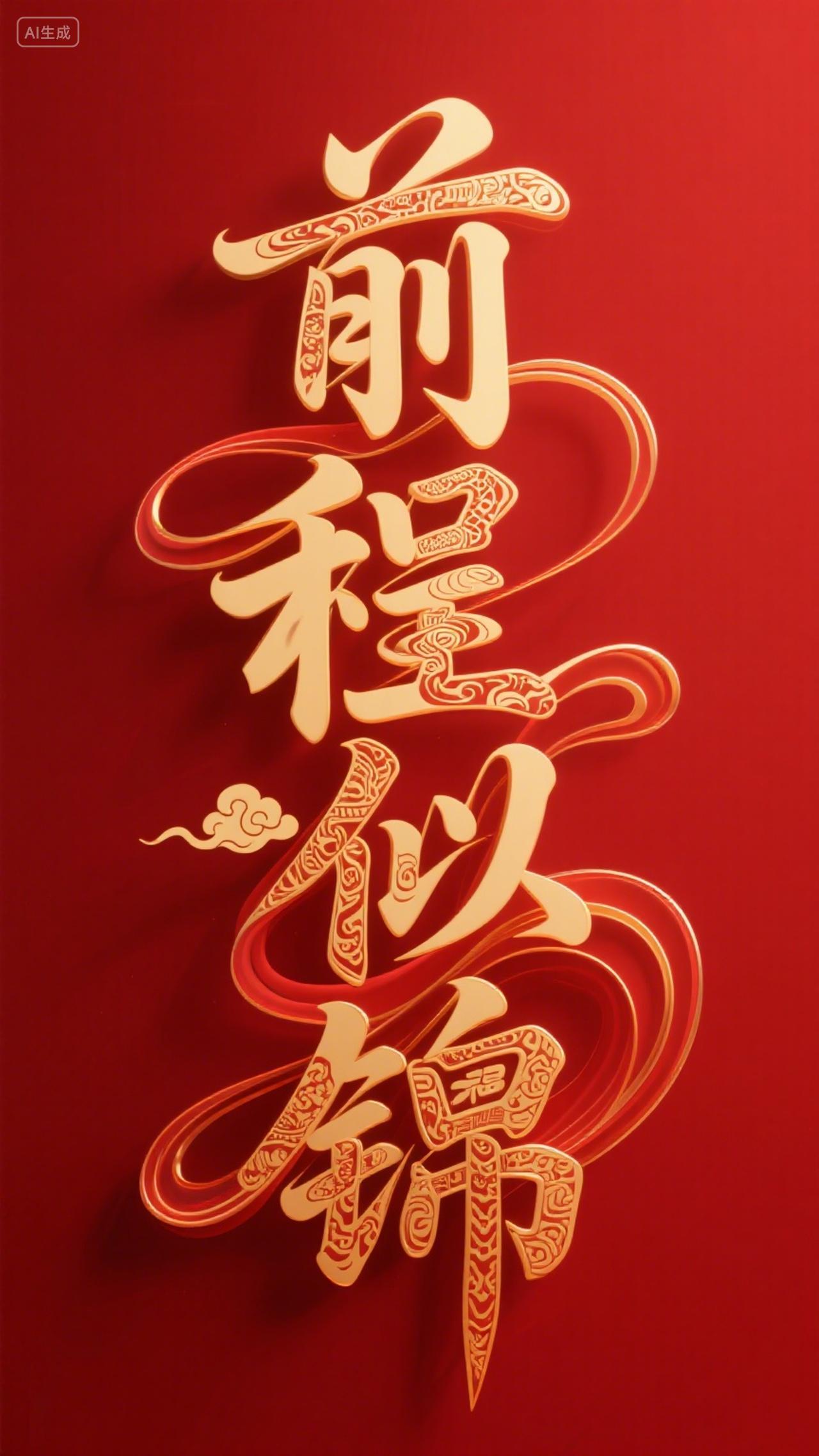 前程似锦高考海报