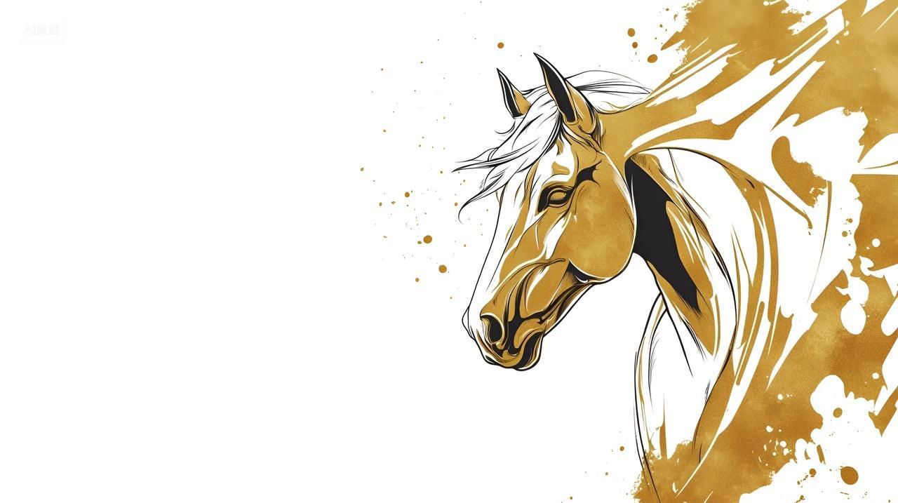 2026年马年马头形象马元素