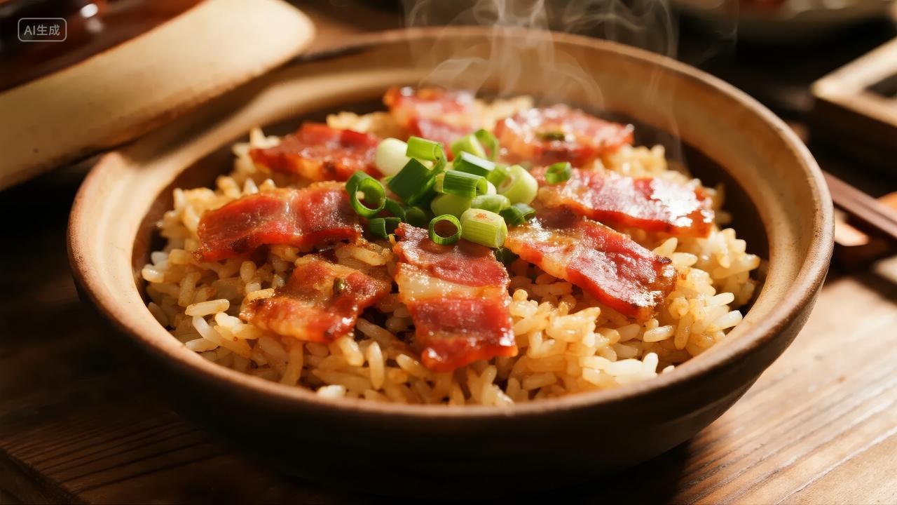 广式腊味煲仔饭美食餐饮菜谱文化背景