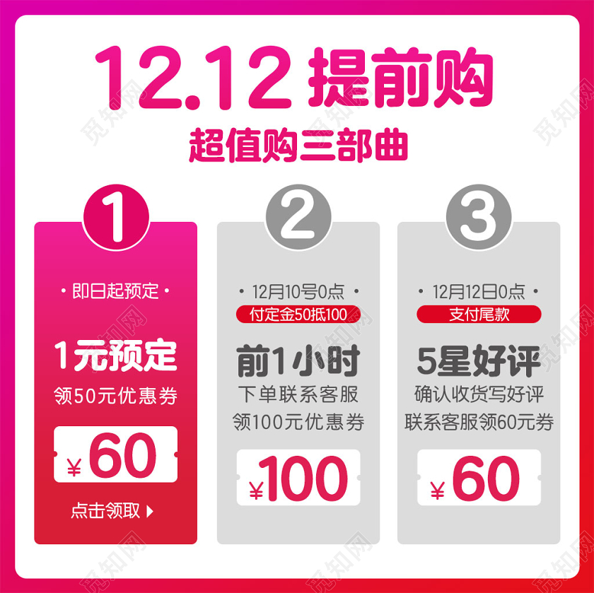 电商 淘宝  双十二 双11 天猫全球狂欢节 促销 促销引导阳光