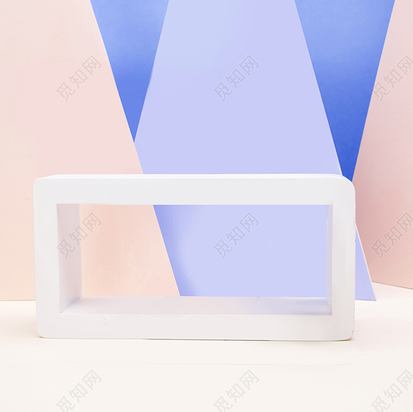 清新几何立体场景女装女鞋电商淘宝主图直通车