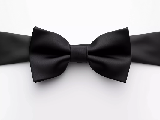 黑色蝴蝶结图片-黑色蝴蝶结素材图片