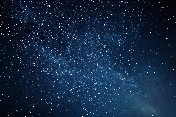 夜晚天空星空ai