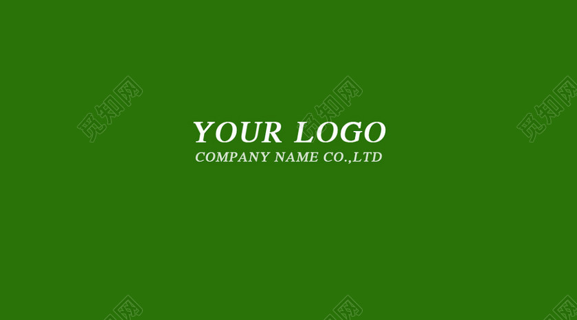 草绿简洁个体蔬菜名片