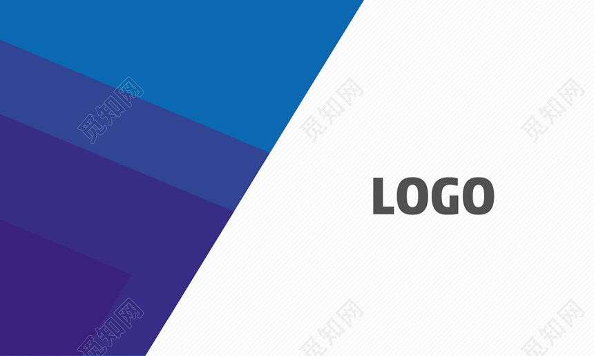 简单大气白色个人商务企业名片