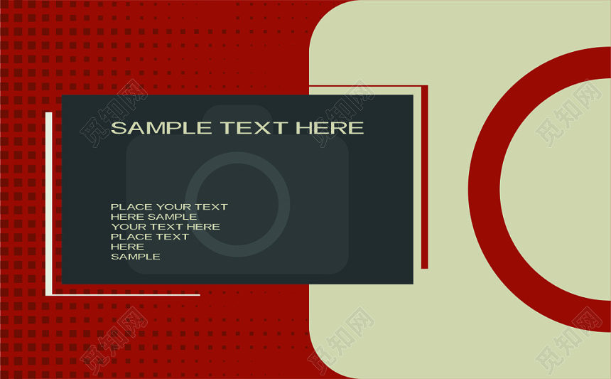 复古胶卷样式摄影名片