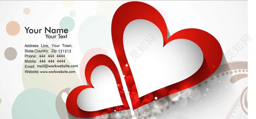 高端大气白色商用婚庆婚介名片