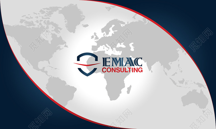 经典大气蓝色个人商务企业名片