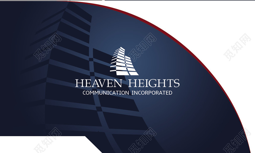 高端大气白色个人商务企业名片