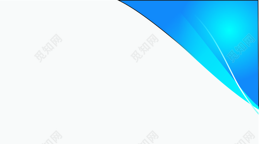蓝色科技名片背景素材