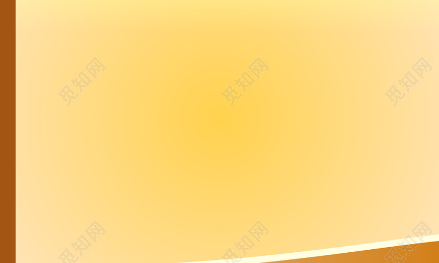 简洁米黄色名片背景素材