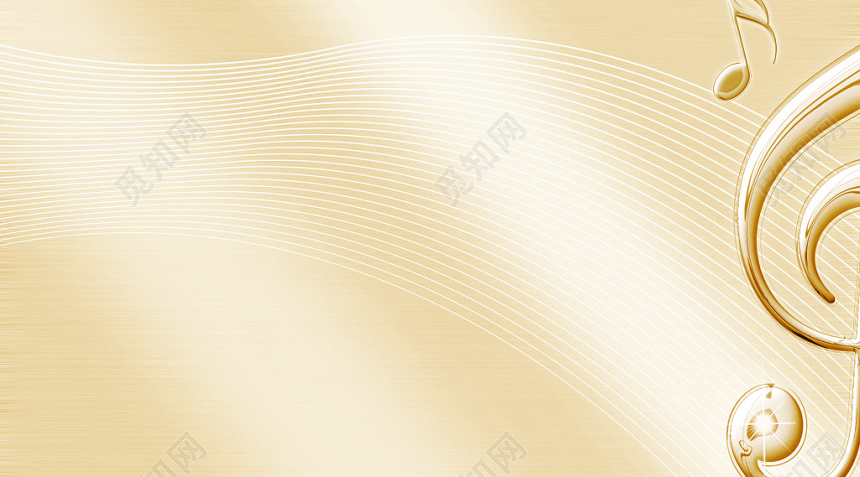 米色渐变背景名片素材