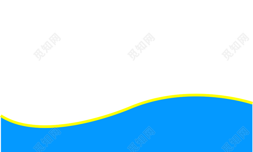 蓝色简约公司名片背景素材