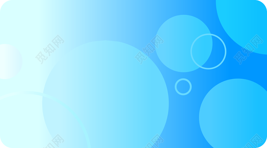 蓝色科技名片素材背景