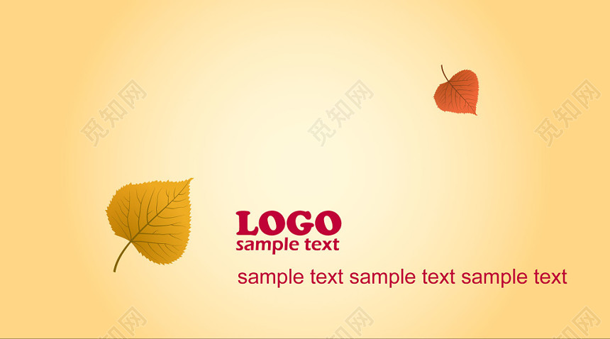 名片设计模板简约时尚英文人物介绍名片