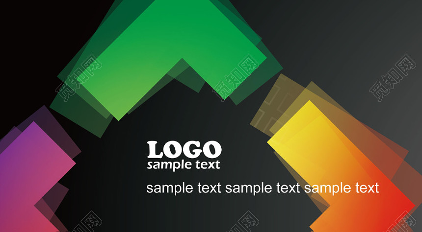 名片设计黑色创意名片设计模板