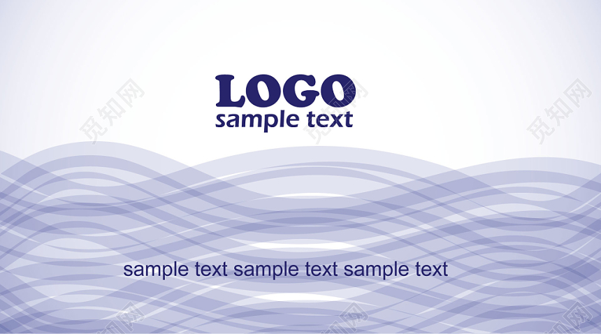 名片设计模板简约英文人物介绍名片