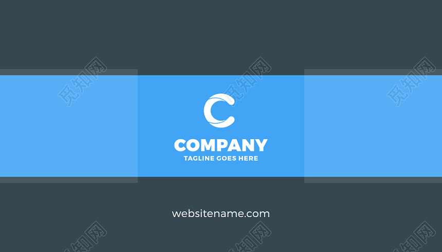 大气名片时尚科技名片设计模板