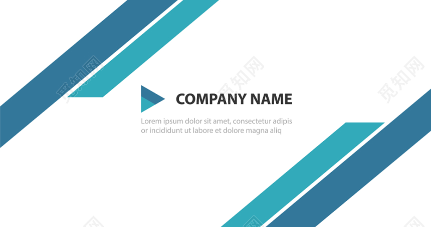 高端名片简约科技名片设计模板