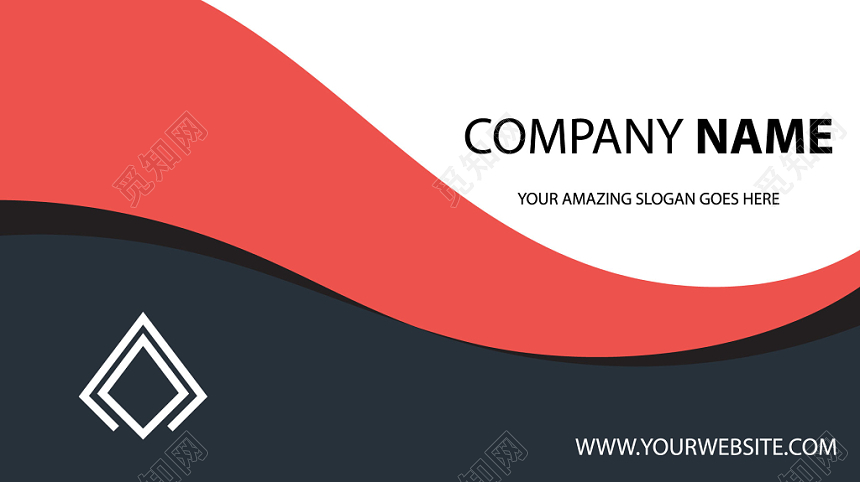 高端名片简约时尚人物介绍名片设计模板