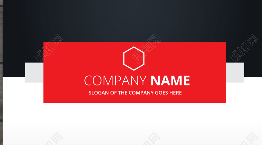 创意名片设计黑红简约高档名片名片设计模板