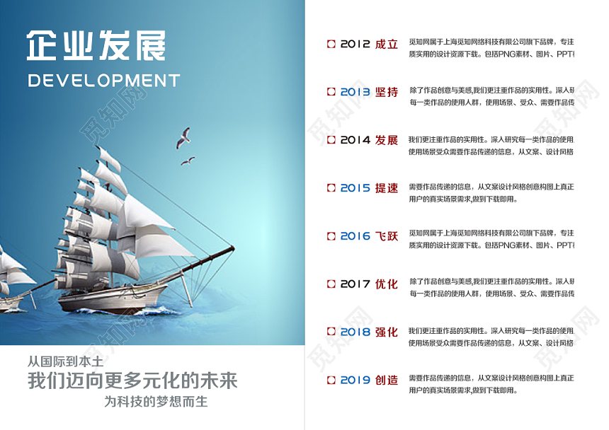 企业发展公司文化宣传画册