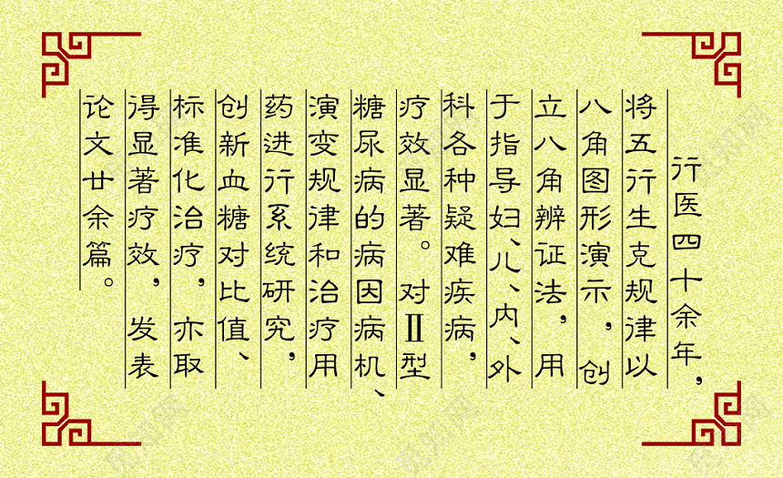 中医名片中医门诊名片