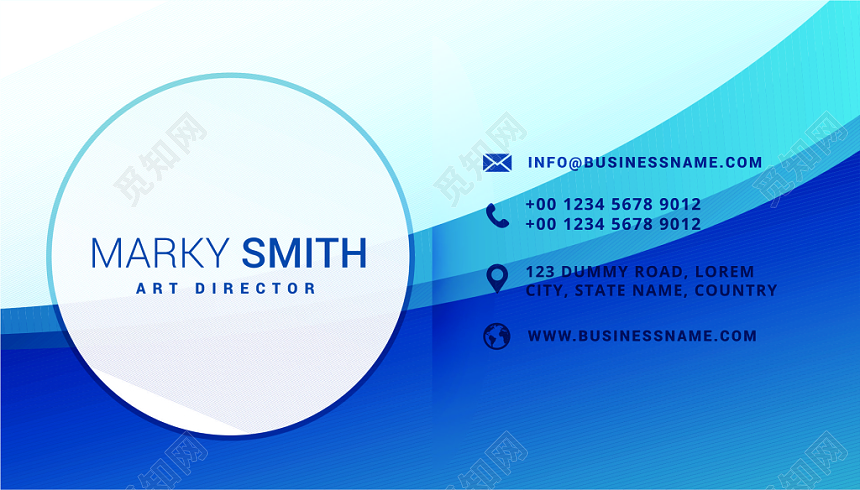 公司名片英文名片