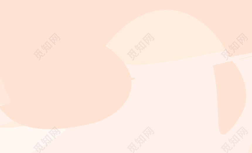 浅咖色精致清新名片背景模板