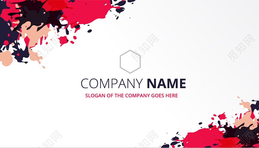 简单明了白色个人商务时尚名片