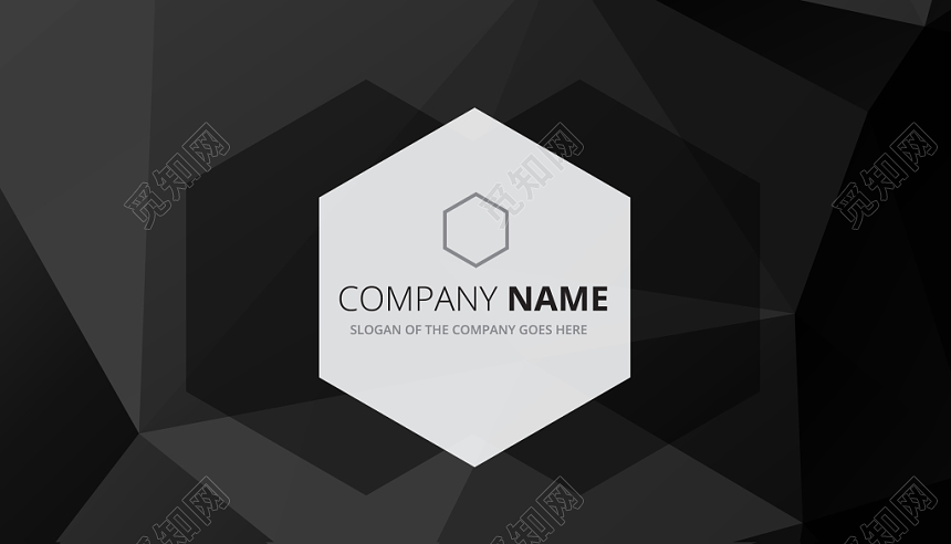 高端潮流黑色个人商务彩色名片