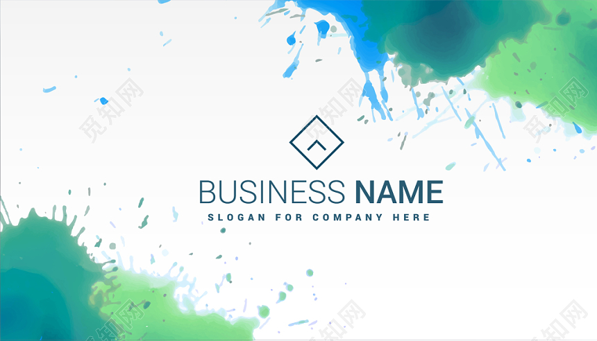 简约绿色商务个人农产品名片