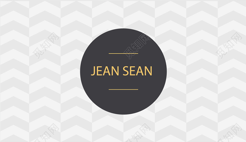 欧式名片黑白简约名片设计模板