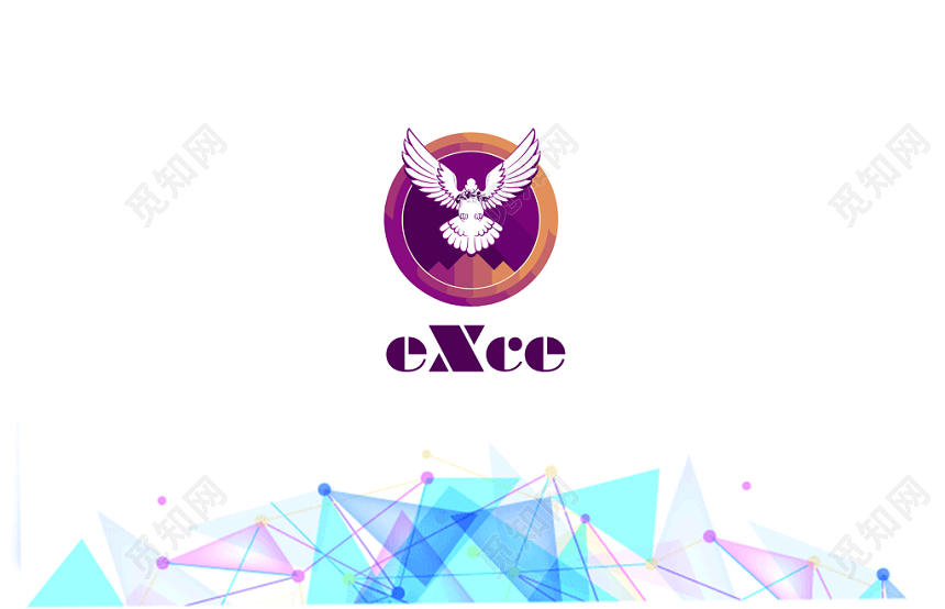 时尚简约个人名片模板