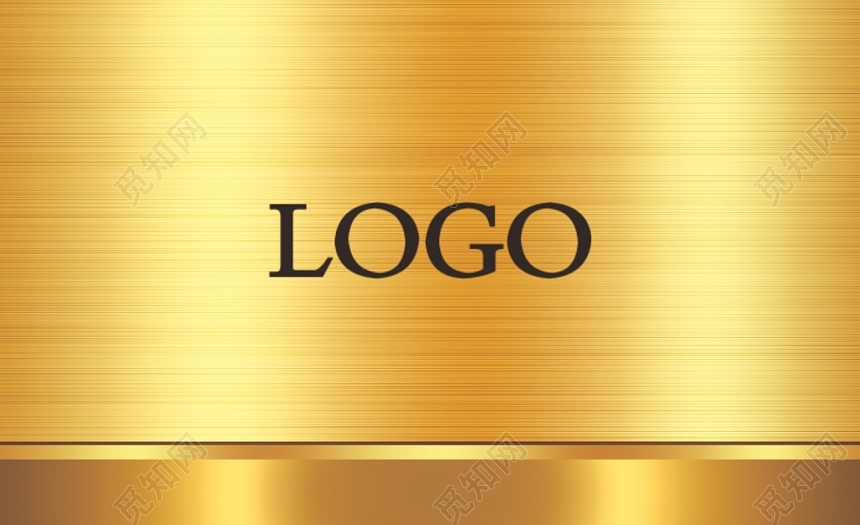 金色华丽珠光名片设计模板