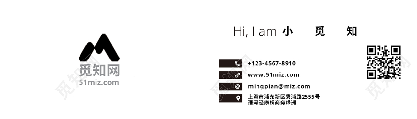 素雅简约高端时尚通用商务名片个人名片