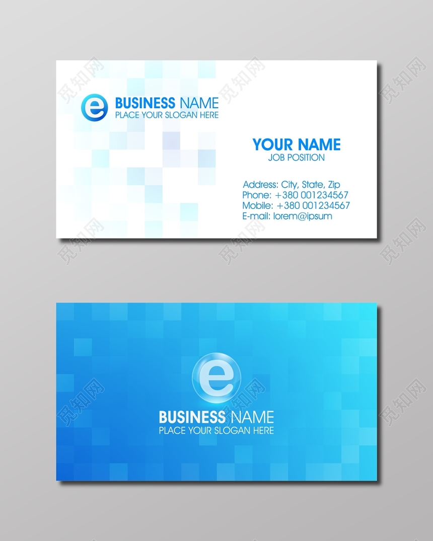 英文互联网IT名片