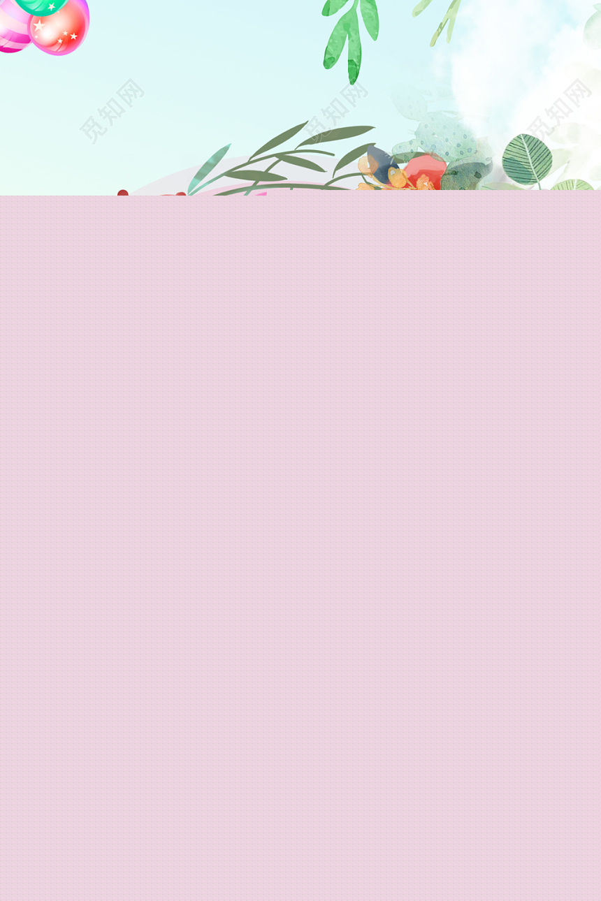 粉色清新夏季女装新上市海报设计