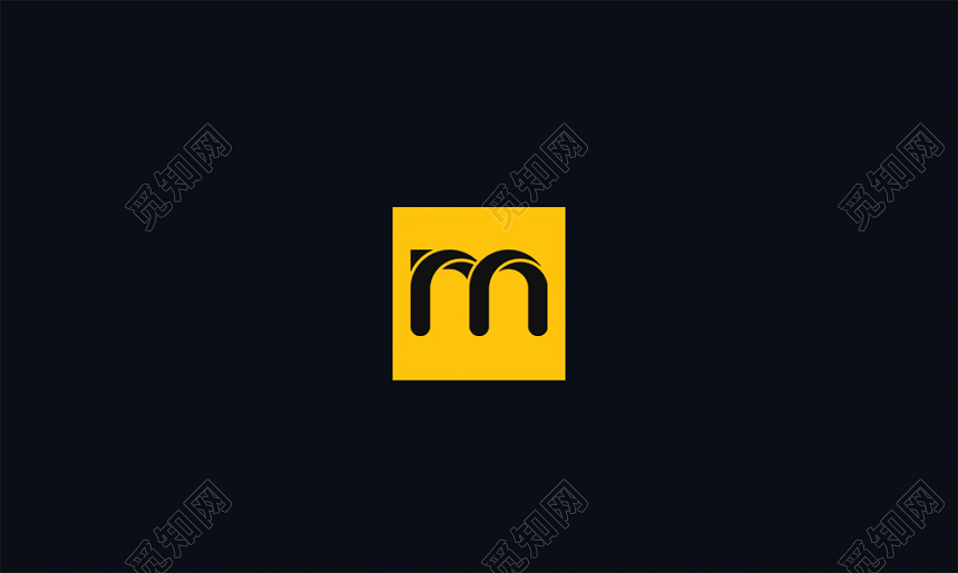 黑色时尚简约个人商务通用名片模板