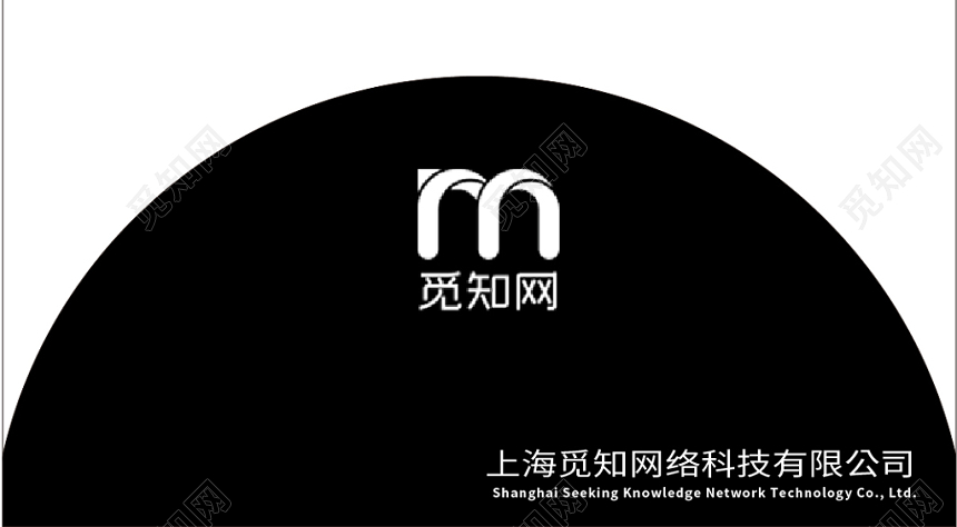 黑色炫酷时尚创意名片二维码企业公司卡片
