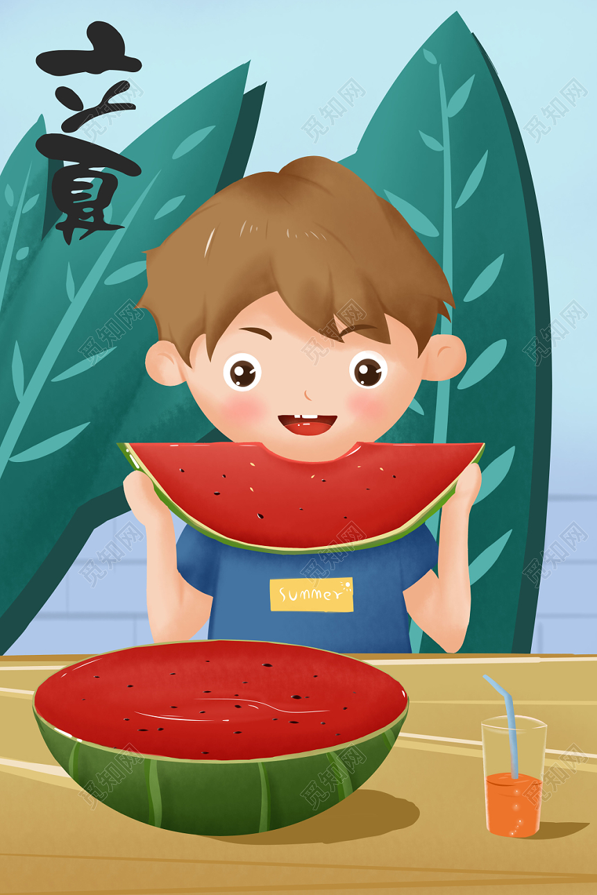 二十四节气立夏海报