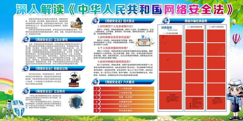 时尚2019年国家网络安全宣传周网络安全为人民展板宣传栏设计
