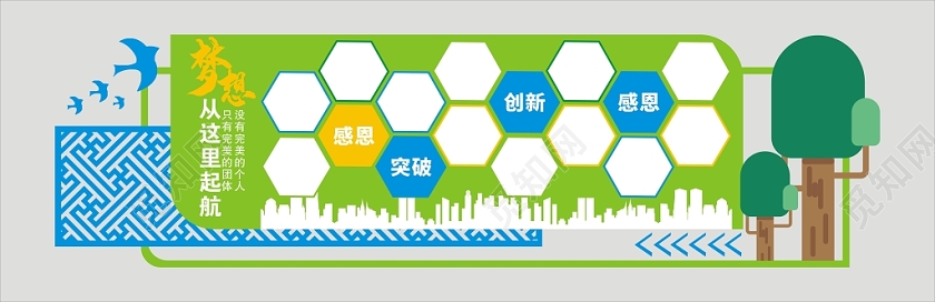 2019企业员工文化墙