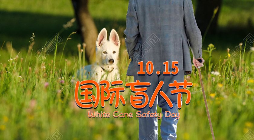 绿色自然1015国际盲人日微信公众号