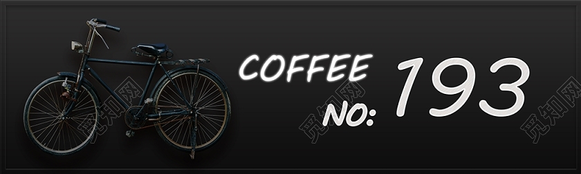 深色背景咖啡店餐厅店门头招牌门头招牌门头设计